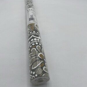 Thibaut Wallpaper 839T88715 1 Double Rolls Grey Tan Paisley Leaf Print 27" x 27'